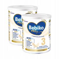 Pieno mišinys vaikams nuo 1 metų Bebiko Pro+ 3, 2 x 700 g