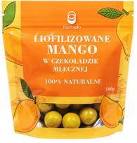 Liofilizuoto mango ir pieniško šokolado užkandis, 100 g