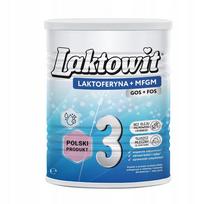 Pieno mišinys vaikams Laktowit 3 su laktoferinu ir MFGM, nuo 12 mėn., 400 g