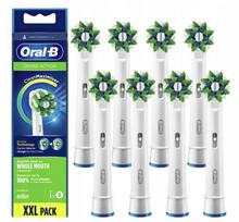 8 vnt. Oral-B Braun EB50 Cross Action antgalių elektriniams dantų šepetėliams