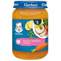 Kūdikių tyreles su švelnia kiauliena nuo 8 mėn., 190 g, Gerber