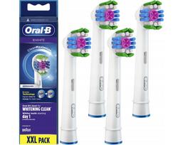 Dantų šepetėlių antgaliai Braun Oral-B EB18 3D White, 4 vnt.