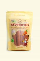 Morkų užkandžiai Honey Bites, 60 g