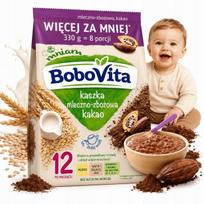 Pieninė košė su kakava BoboVita, nuo 12 mėn., 330 g