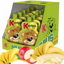 Tyrė KUBUŚ obuolių ir bananų, be pridėtinio cukraus, 12 x 100 g