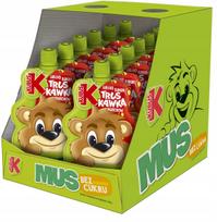 Vaisių ir daržovių tyrelių rinkinys Kubuś, braškės, obuoliai, bananai, morkos, 12 x 100 g