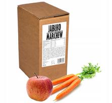 Obuolių ir morkų sultys, natūralios, 100%, 5 l