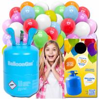 Helio balionų užpildymo balionas 0,21 m³ su balionais