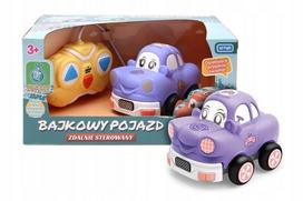 Nuotolinio valdymo pasakų automobilis, violetinis