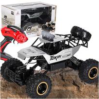 Nuotoliniu būdu valdoma mašina RC Rock Crawler 1:12, 4WD, metalinė, sidabrinė
