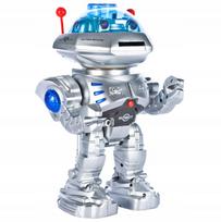 Nuotoliniu būdu valdomas robotas, šaudantis diskais