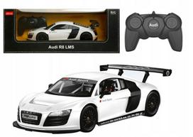 Radijo bangomis valdoma Audi R8 sportinė mašinėlė, balta, 20605