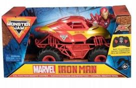 Nuotoliniu būdu valdomas monster sunkvežimis Monster Jam Marvel Iron Man 6069959