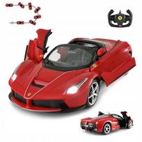 Nuotoliniu būdu valdoma mašinėlė Ferrari Aperta Drift su LED, Rastar