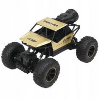Radijo bangomis valdomas visureigis 1:18 FAST OFF-ROAD, 27 MHz, dideli LED ratai, dūmų efektas