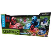 Nuotolinio valdymo automobilių „Bumper Cars“ žaidimas dviem