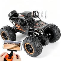 Nuotoliniu būdu valdoma visureigis su 4WD, WiFi kamera, 4x4 pavara