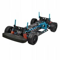 Nuotolinio valdymo modelinis automobilis, anglies pluošto korpusas, 257 mm ratų bazė, 1/10 mastelis