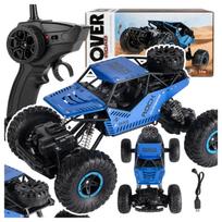 Nuotoliniu būdu valdomas visureigis RC 4x4, su USB įkrovimu