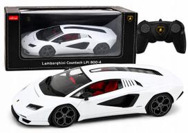 Nuotolinio valdymo automobilis RC 1:16 LAMBORGHINI COUNTACH LPI 800-4, baltas