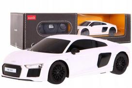 RC automobilis RASTAR Audi R8, baltas, 1:24