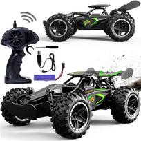 Nuotoliniu būdu valdomas didelis visureigis žaislinis automobilis MONSTER, tvirtas ir tinkamas driftui