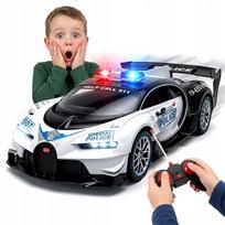 Policijos žaislinis automobilis su nuotoliniu valdymu vaikams
