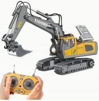 Nuotoliniu būdu valdoma JCB ekskavatoriaus žaislas