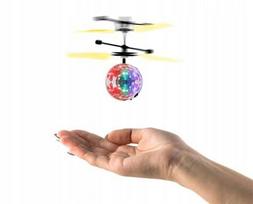 LED disko kamuolys skraidantis dronas
