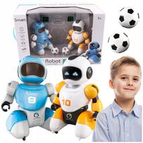 Nuotolinio valdymo futbolo robotų žaidimas su aikštele ir garso efektais