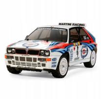 Radijo bangomis valdoma automobilio modelis Tamiya TT-02 Lancia Delta Integrale 1/10 (58570)