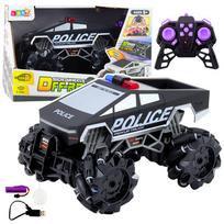 Nuotoliniu būdu valdomas policijos pikapas su purškimo funkcija, 1:16, 2.4GHz