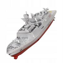 Nuotoliniu būdu valdoma RC mini valtis FRIGATE, 2.4GHz, laivas žaislas