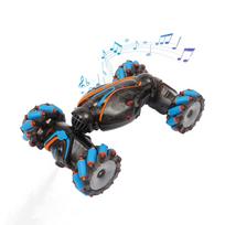 Nuotoliniu būdu valdomas 2.4G akrobatinis RC automobilis 4x4