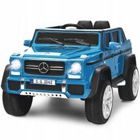 Vaikiška elektromobilis Mercedes Benz Maybach G650-S, mėlynas, LED žibintai