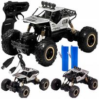 Didelis nuotolinio valdymo visureigis automobilis, 4x4, 2 akumuliatoriai