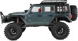 RC visureigis Amewi AMXRock 1:10, 4WD, su LED žibintais, Jeep Wrangler stiliaus
