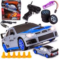 Nuotoliniu būdu valdomas automobilis SUBARU IMPREZA 4x4, 2,4 GHz, driftui