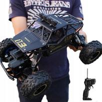 Nuotoliniu būdu valdomas visureigis automobilis RC, 4WD, 2 baterijos, vaikams, aliuminis