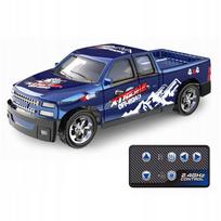 Mini RC automobilis 1:64, metalinis, 2.4G valdymas