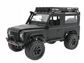 Nuotoliniu būdu valdoma visureigis JEEP Land Rover, juodas
