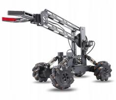 Nuotoliniu būdu valdomas metalinis robotas manipuliatorius 2-in-1 CHYTAK + BALD RC