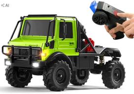 Nuotolinio valdymo visureigis MN-333, metalinis korpusas, žalias, 4x4, U4000