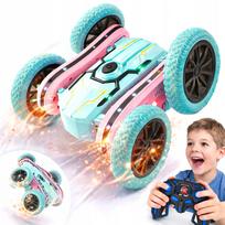 Nuotoliniu būdu valdomas AUTO TWISTER automobilis, įkraunamas per USB, puiki dovana