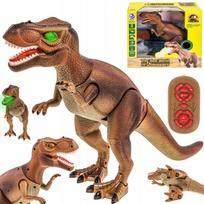 Žaislinis dinozauras T-Rex, vaikščiojantis, riaumojantis, su šviesomis ir dūmais