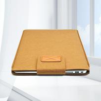 Neperšlampamas nešiojamojo kompiuterio krepšys planšetiniam kompiuteriui 11 12 13 14 15.6 16 colių dėklas Macbook Ipad Pro11 nešiojamojo kompiuterio dėklas veltinio rankovė plonas planšetinis kompiuteris 8 inches pilka