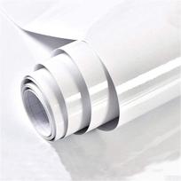 Blizganti Juoda Balta Tapeta PVC Lipni Vandeniui Atspari Aliejui Atspari Lipdukas Virtuvės Stalviršio Panelės Baldų Renovacijos Lipdukai 40x100cm Sample white