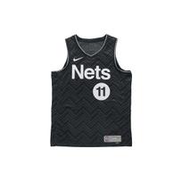 Nike NBA Quick-Dry Breathable Retro Basketball Jersey, Fan Edition, Reward Edition, Brooklyn Nets, Kyrie Irving No. 11 Men Tops Black CW6804-011 XL gray