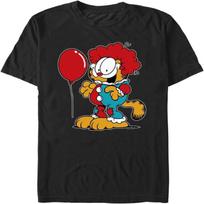 Nickelodeon Big & Tall Garfield The Clown Men's Tops Short Sleeve Tee Shirt S juoda