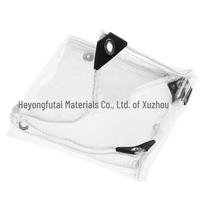 Thickened PVC Waterproof Tarpaulin for Outdoor Sun and Rain Protection 0.6m x 0.8m balta